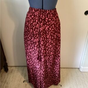 Johnny Was Oviedo Silk palazzo pants size M